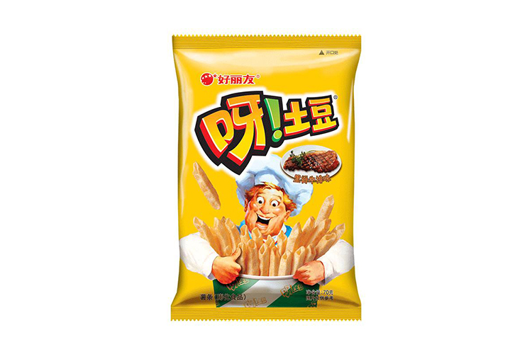 ORION POTATO STICK BEEF STEAK FLAVOR 70G